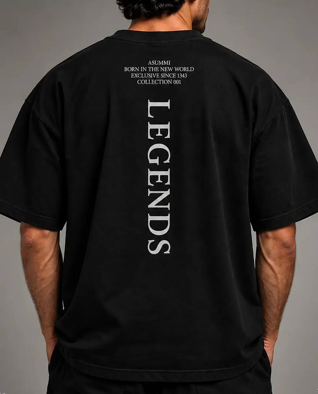 ASUMMI tee with Legends on the back