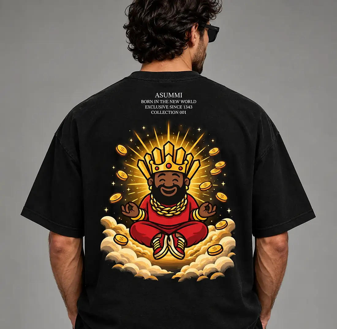ASUMMI tee with Higher Self on the back